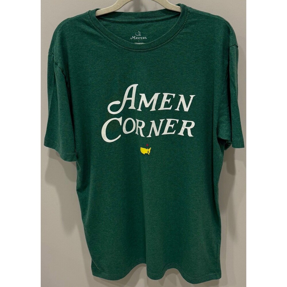 Amen Corner - Masters Brand T-Shirt - Men's Large - Augusta National - Green